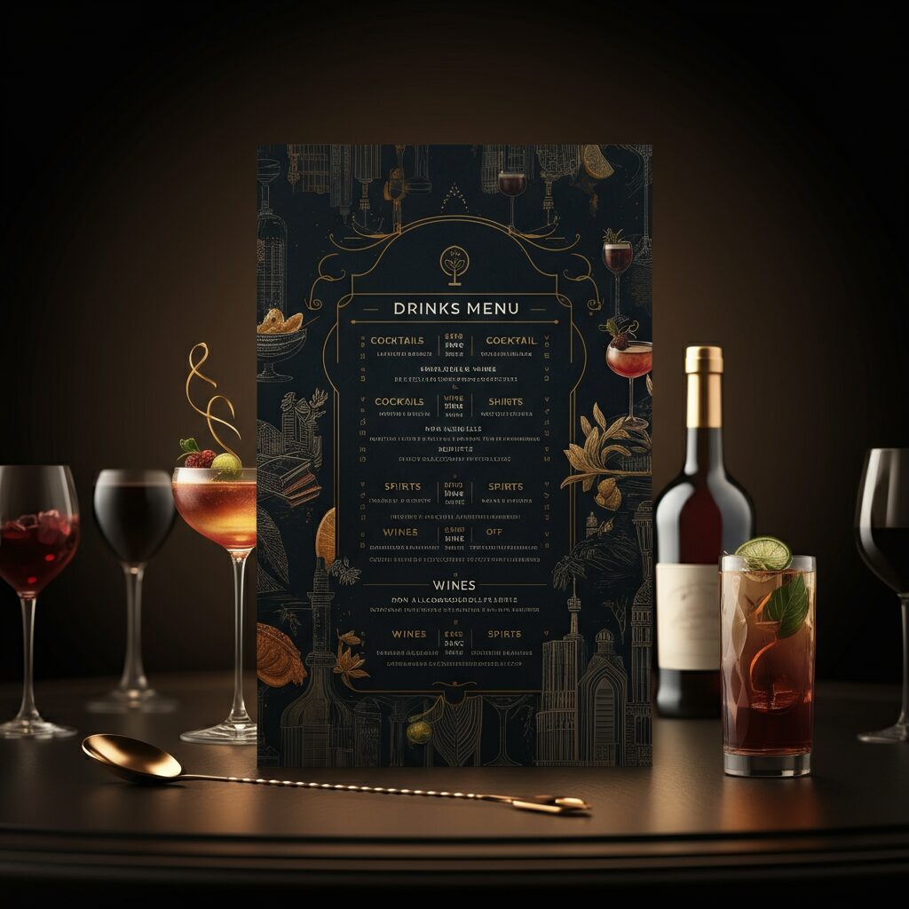 Marquee Singapore's Drinks Menu