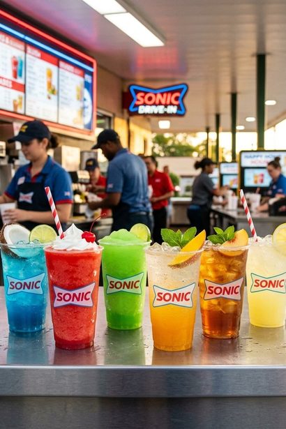 Sonic Drink Menu 2026