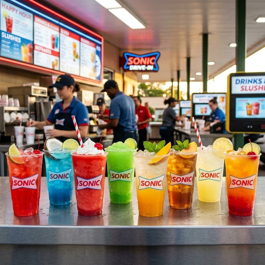 Sonic Drink Menu 2026