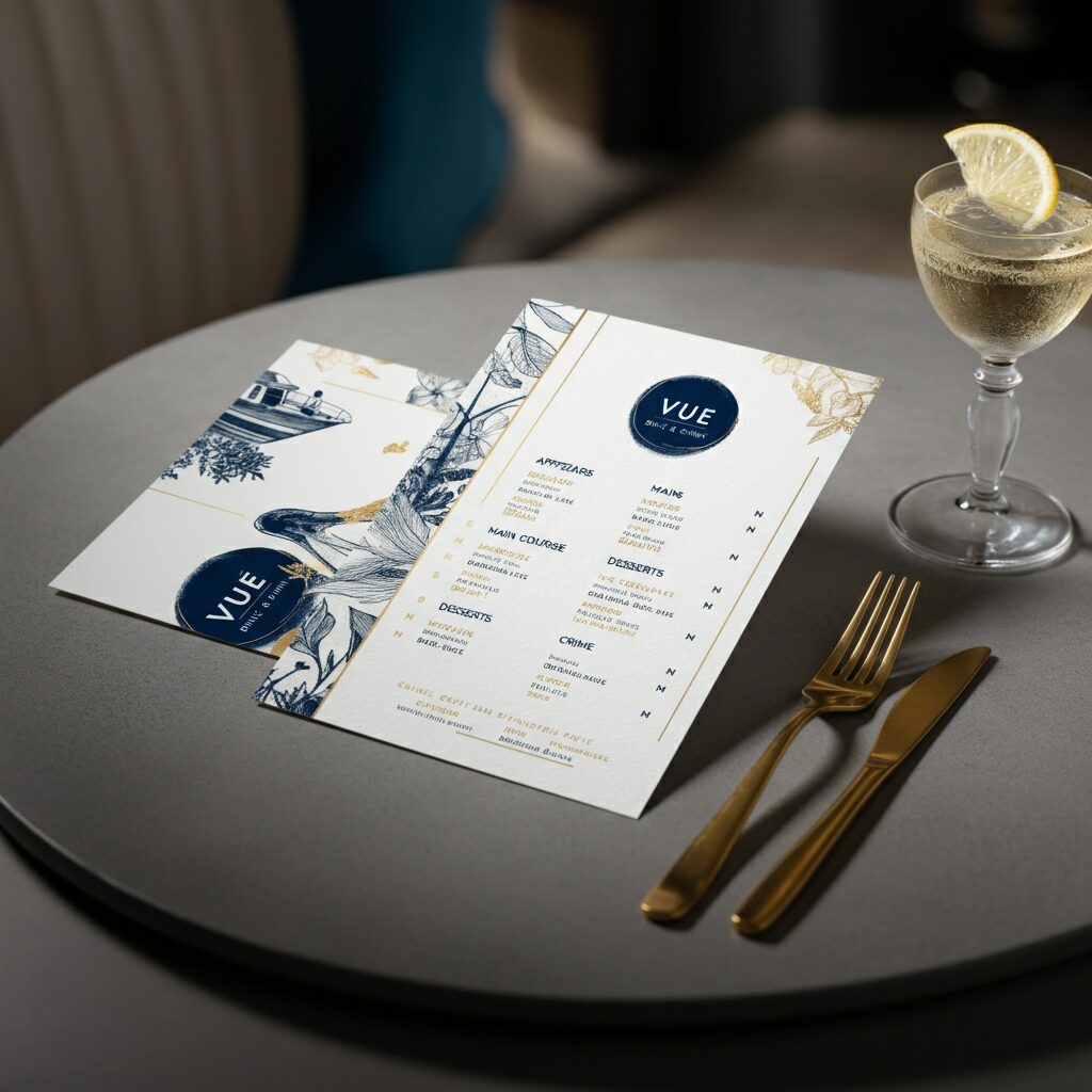 vue dine and drink menu