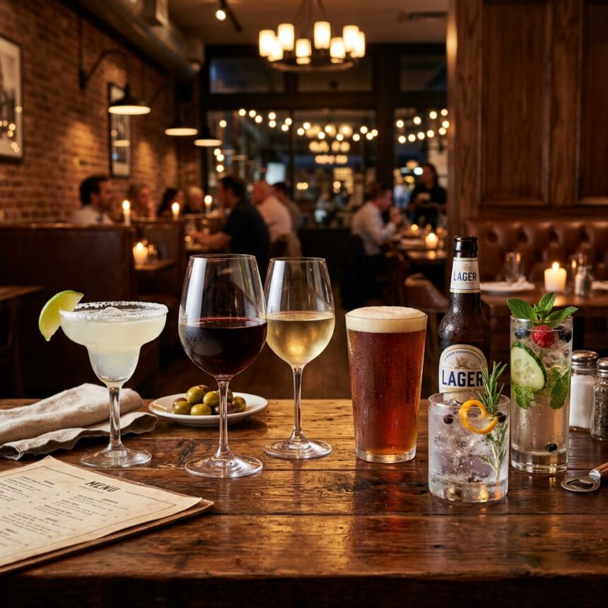 Longhorn Steakhouse Drinks Menu