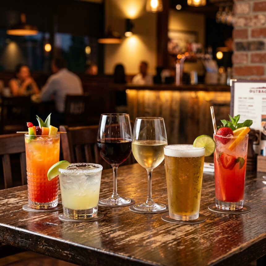 Outback Drink Menu