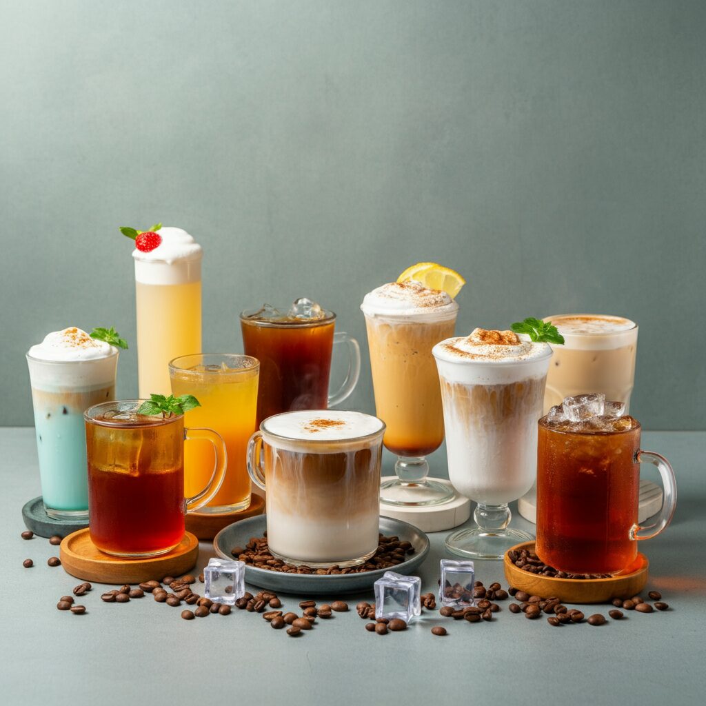 dunkin donuts menu drinks