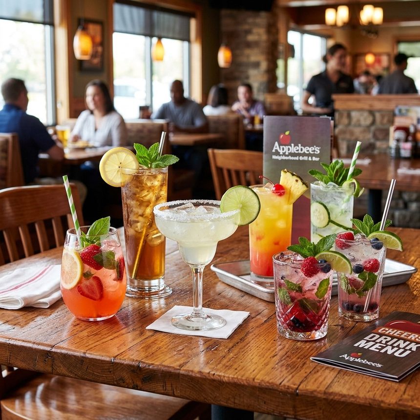Applebee's Drink Menu 2026
