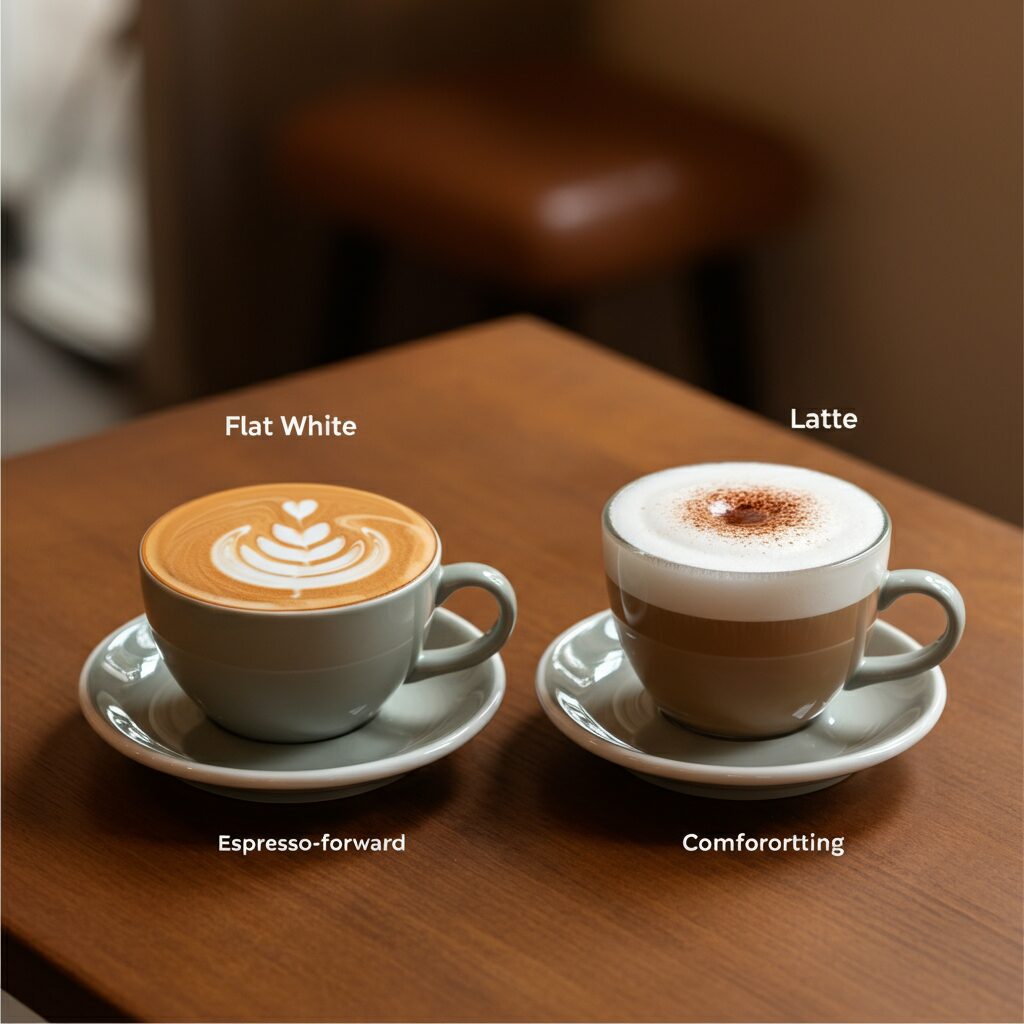 Flat White vs. Latte