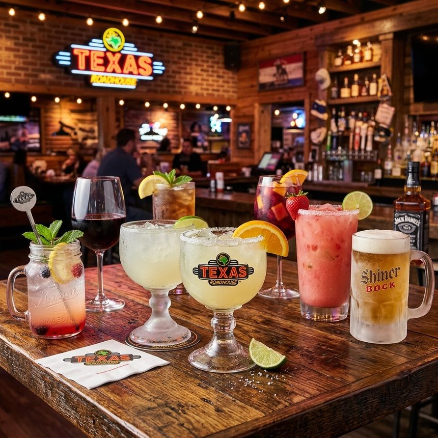 Texas Roadhouse Drink Menu