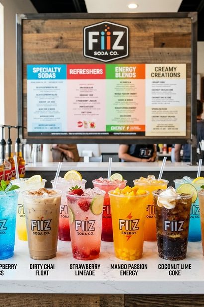 FiiZ Drinks Menu