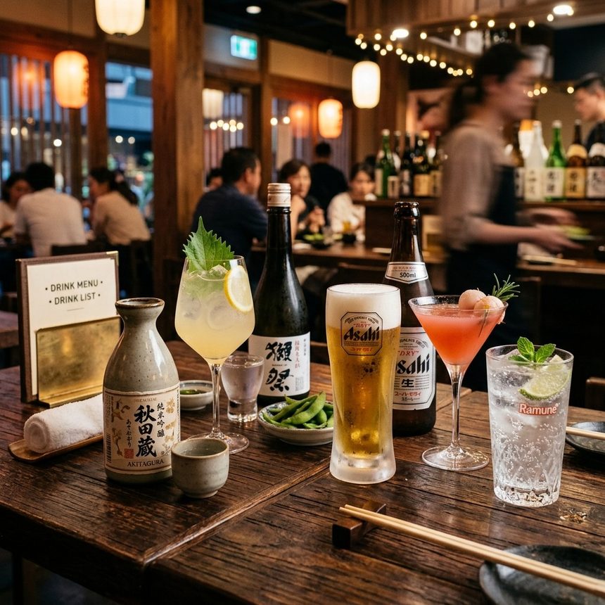 Sumo’s Drink Menu