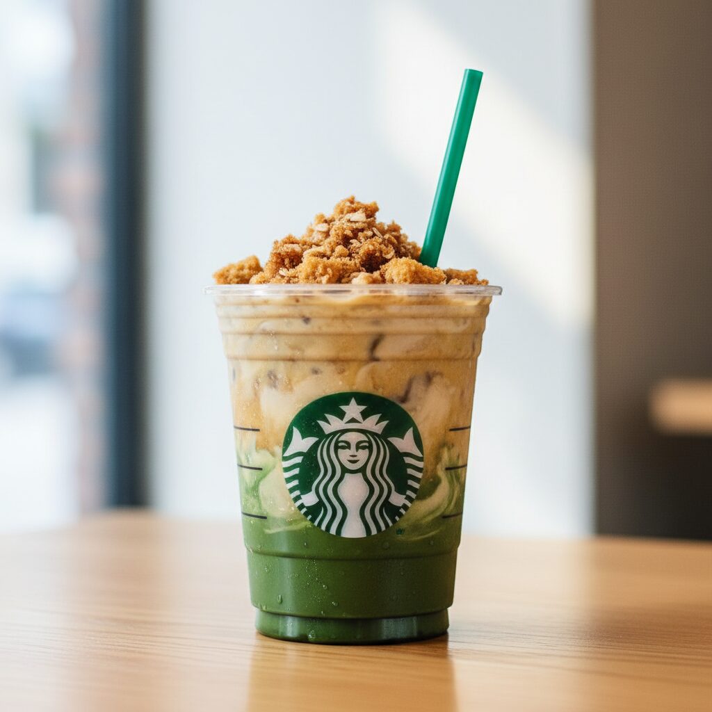 Starbucks Iced Banana Bread Matcha
