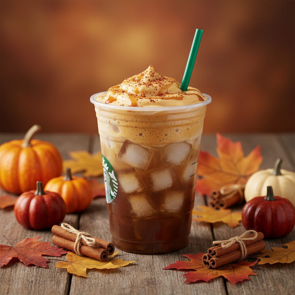 Starbucks Iced Pumpkin Cream Chai