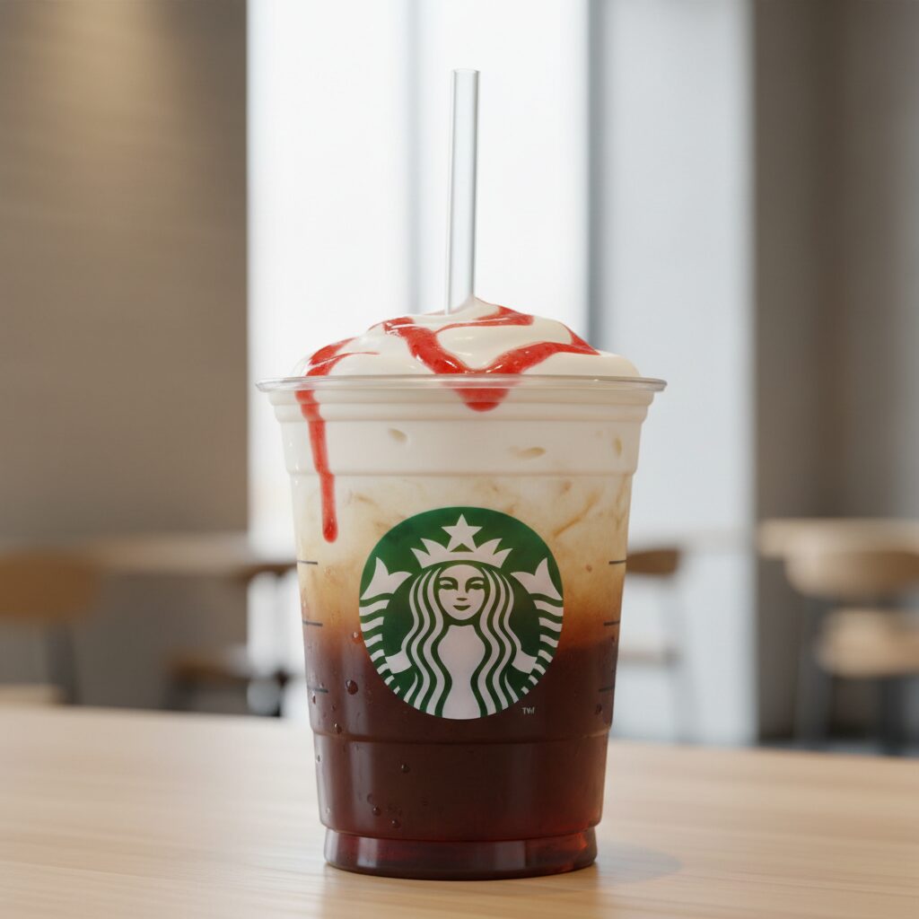 Starbucks White Chocolate Strawberry Cream Cold Brew