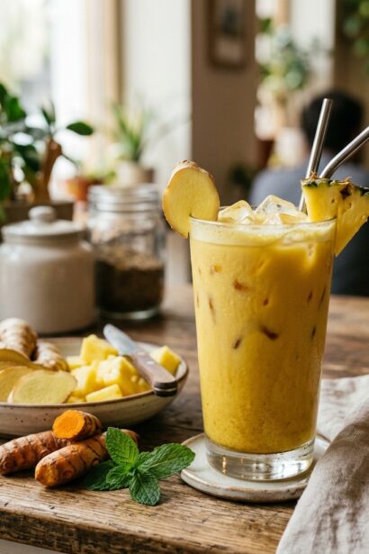 Golden Ginger Drink Recipe