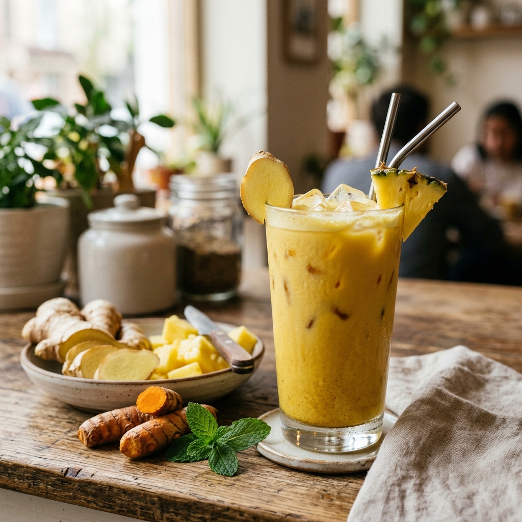 Golden Ginger Drink Recipe
