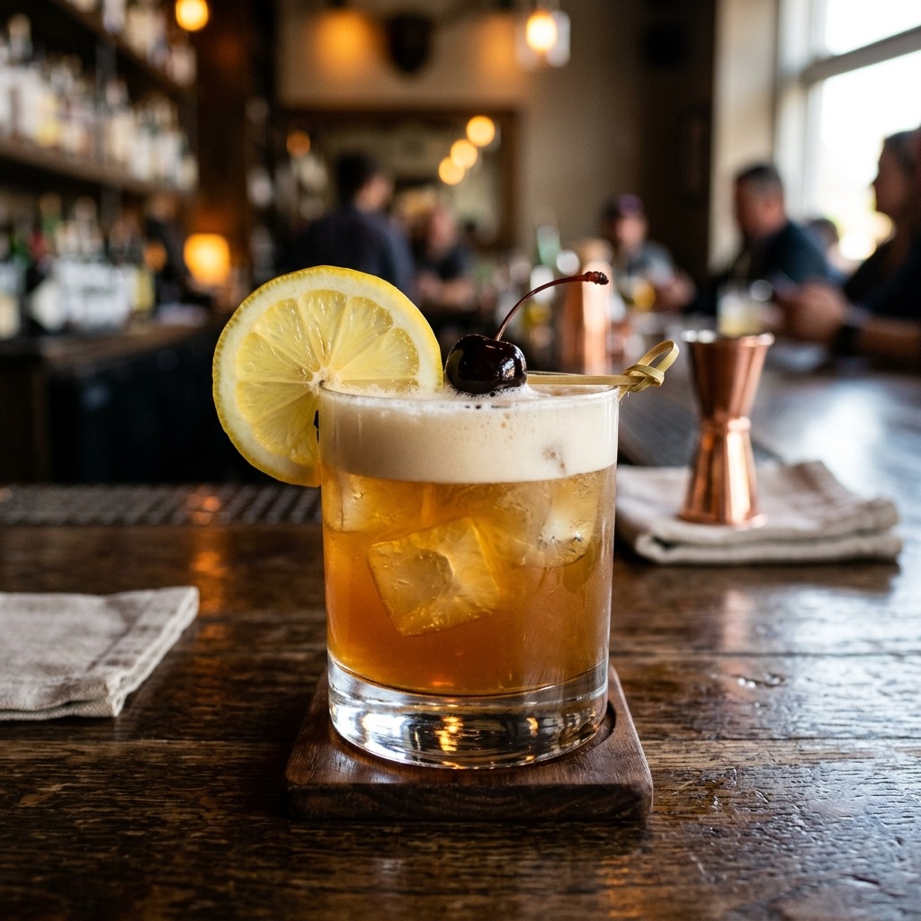 Whiskey Sour Drink Recipe