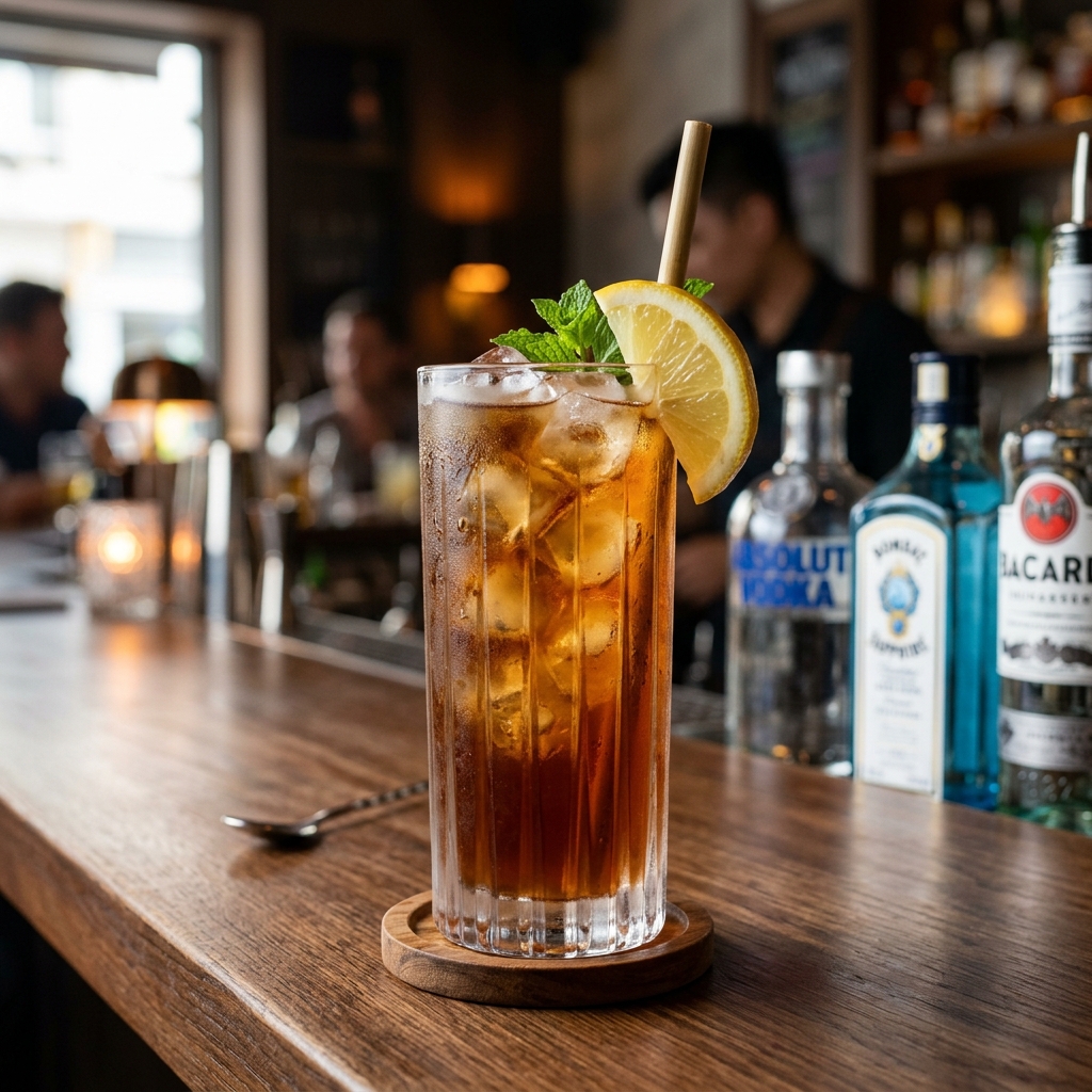 Long Island Cocktail Drink Recipe