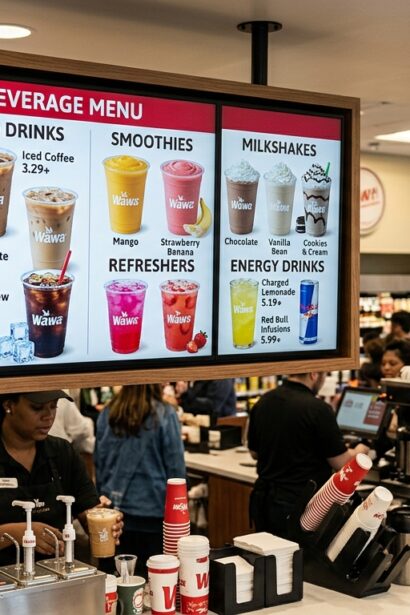 Wawa Drink Menu