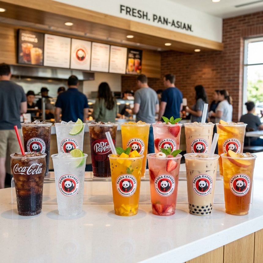 Panda Express Drink Menu