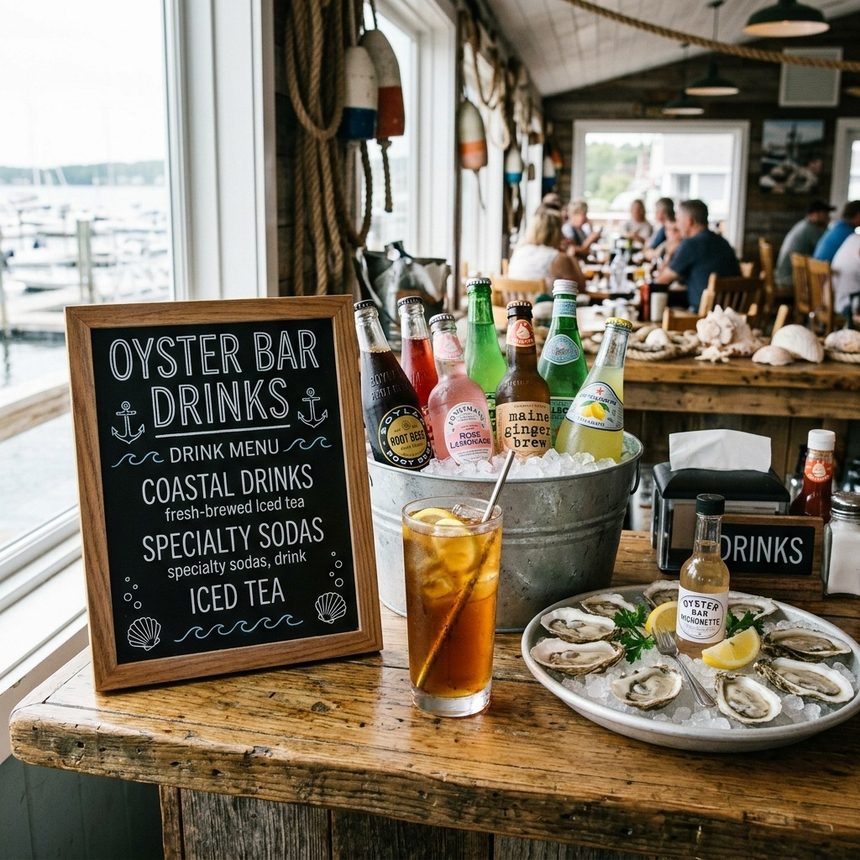 Dusty's Oyster Bar Drink Menu