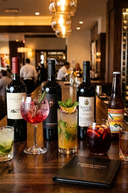 Fogo de Chao Drink Menu