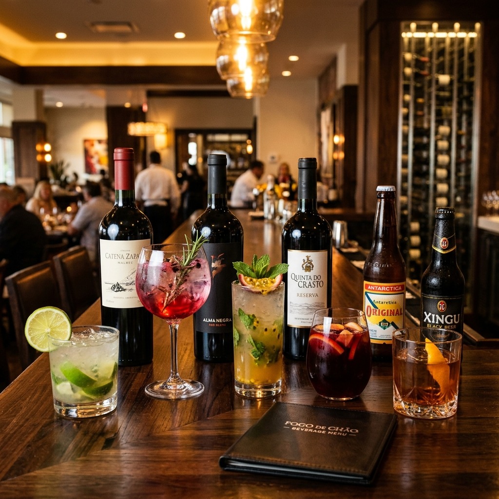 Fogo de Chao Drink Menu