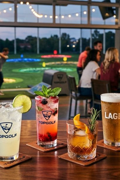 Topgolf Drink Menu