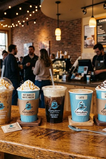 Caribou Coffee Drink Menu