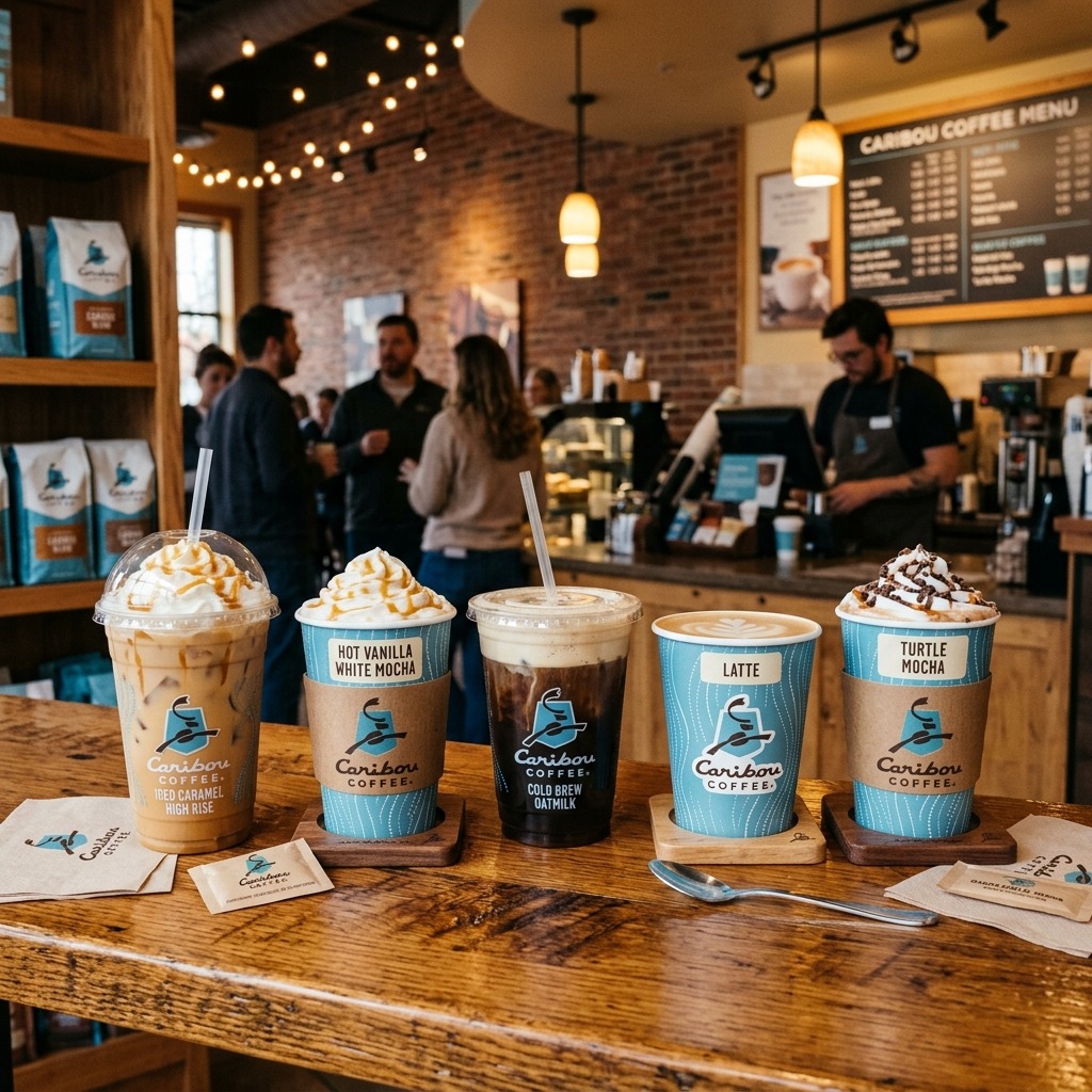 Caribou Coffee Drink Menu
