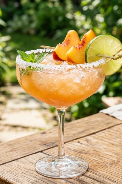 Peach Margarita Drink Recipe