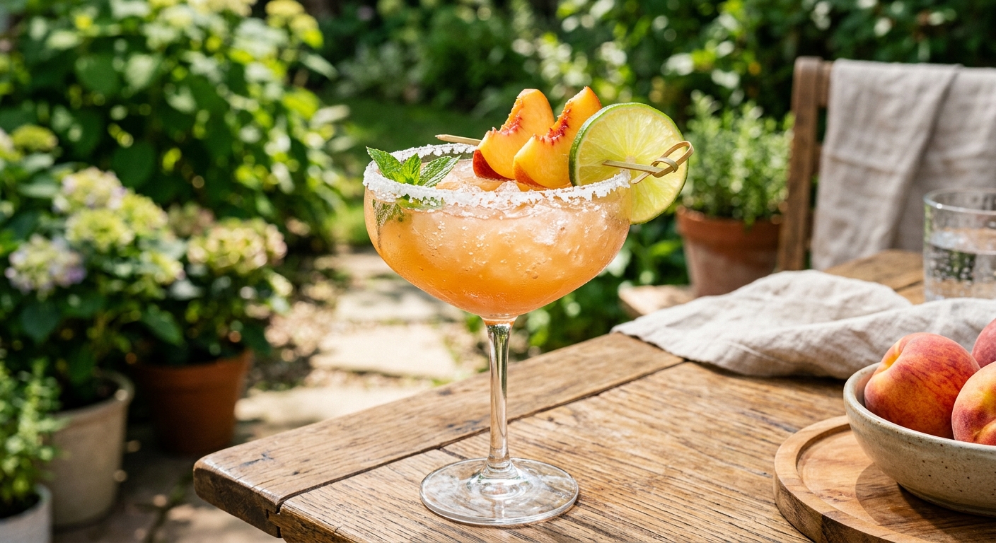 Peach Margarita Drink Recipe
