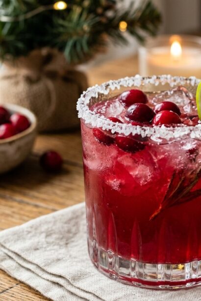 Cranberry Margarita Drink Recipe