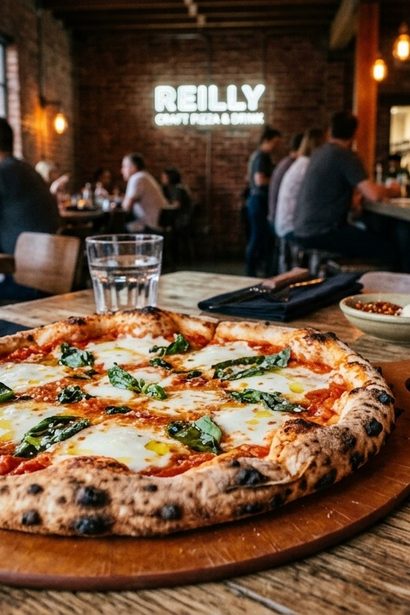 Reilly Craft Pizza and Drink Menu