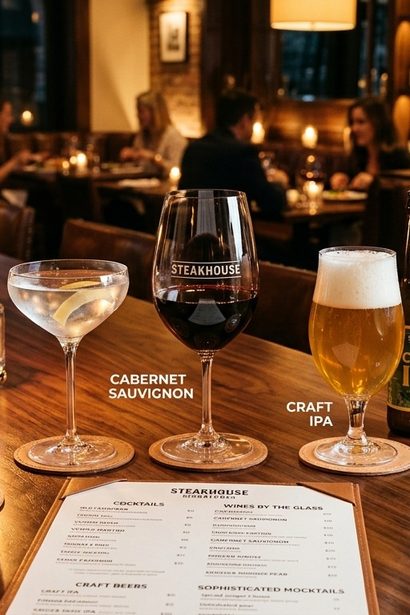 Saltgrass Drink Menu