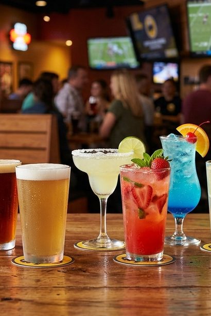 Buffalo Wild Wings Drinks Menu