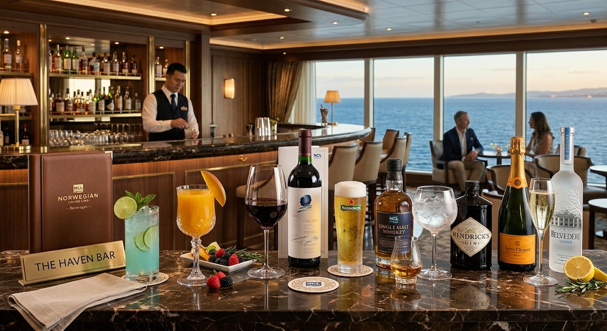 NCL Drink Menu