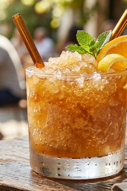 Recipe for Brandy Slush Drink